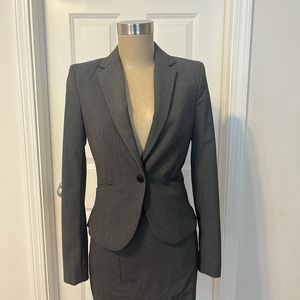 Grey x-small blazer h&m size 4